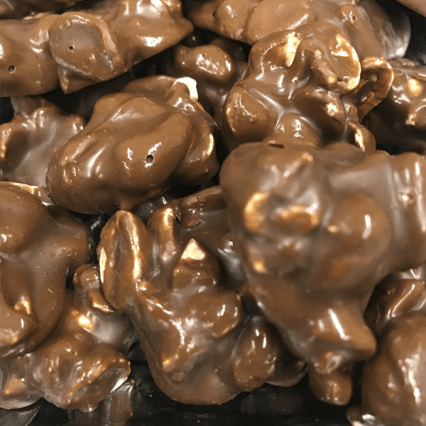 Rocas de chocolate negro